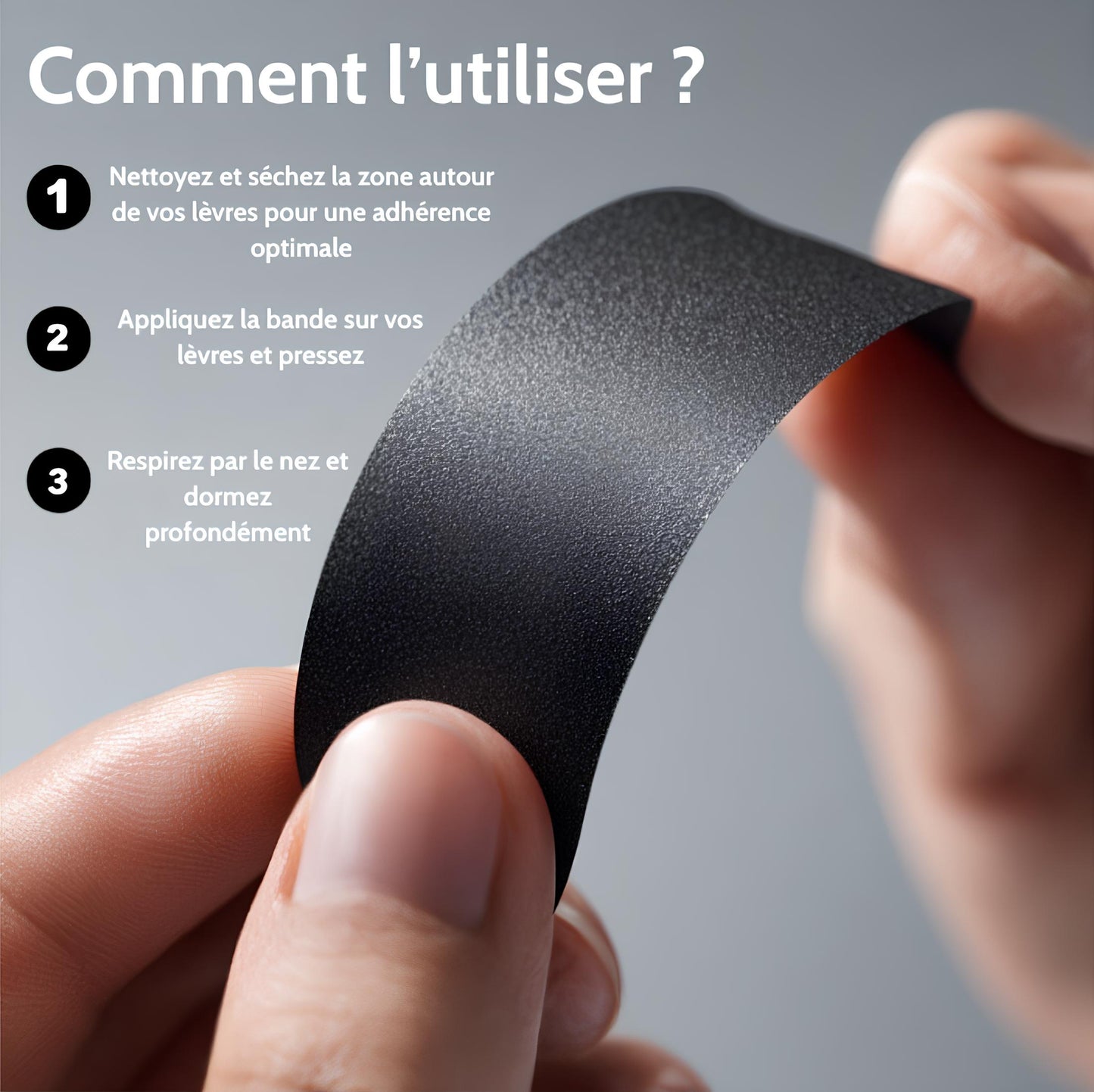 Bande Adhésive Sommeil – 30 unités – Aeronis